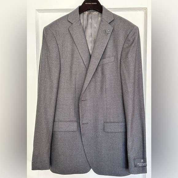 John Varvatos USA grey blazer 40R - Picture 1 of 8